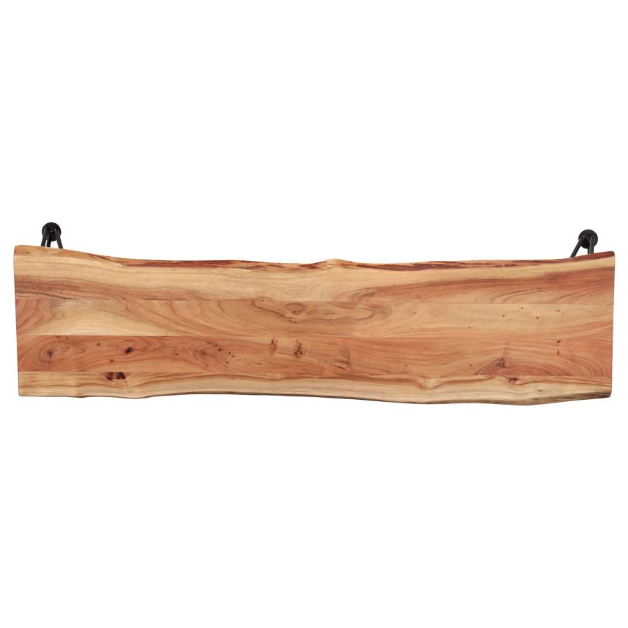 Sherman Wood Dining Bench Natural Acacia-7