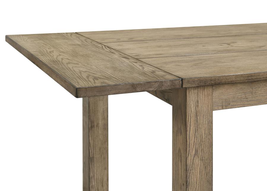 Cardova 87-inch Solid Wood Extension Dining Table Vineyard Oak-9