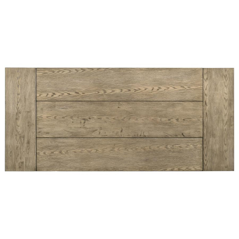 Cardova 87-inch Solid Wood Extension Dining Table Vineyard Oak-zoom-