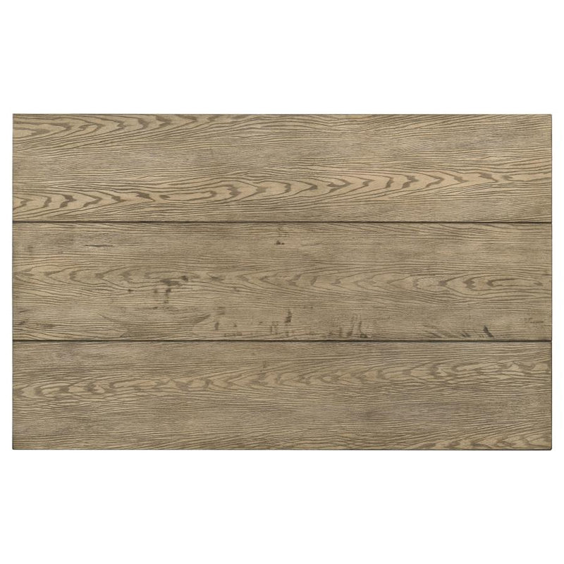 Cardova 87-inch Solid Wood Extension Dining Table Vineyard Oak-zoom-