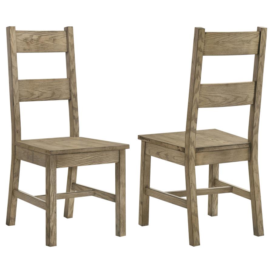 Cardova Solid Wood Dining Side Chair Vineyard Oak (Set of 2)-zoom-1