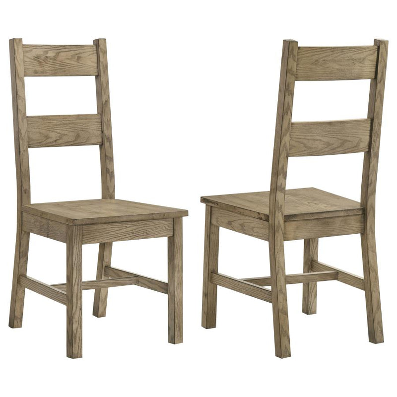 Cardova Solid Wood Dining Side Chair Vineyard Oak (Set of 2)-zoom-