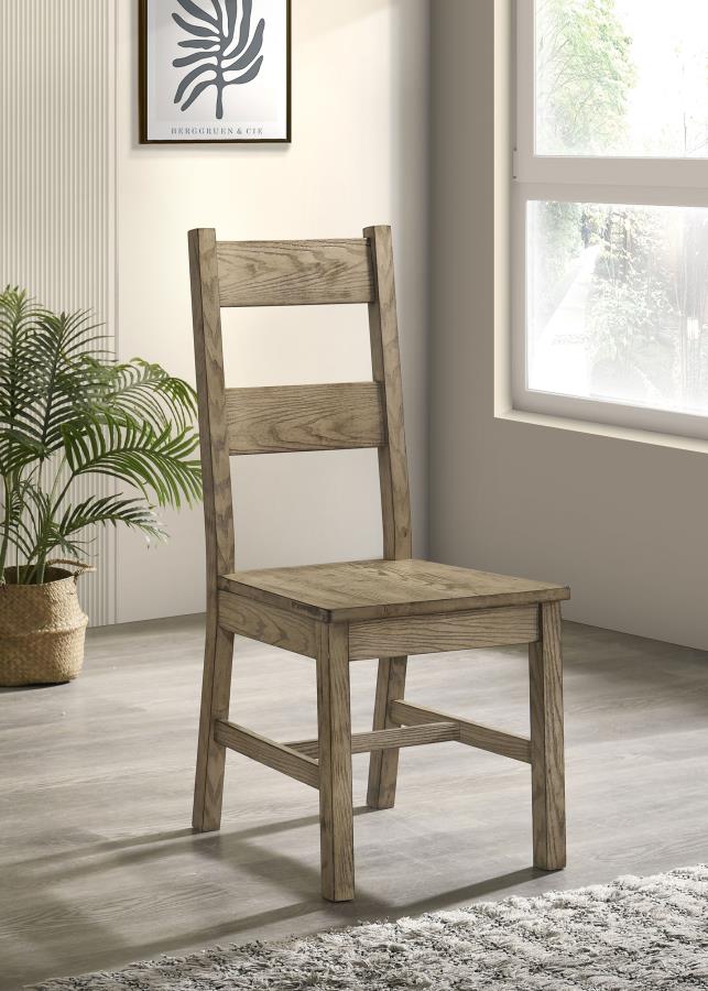 Cardova Solid Wood Dining Side Chair Vineyard Oak (Set of 2)-zoom-2