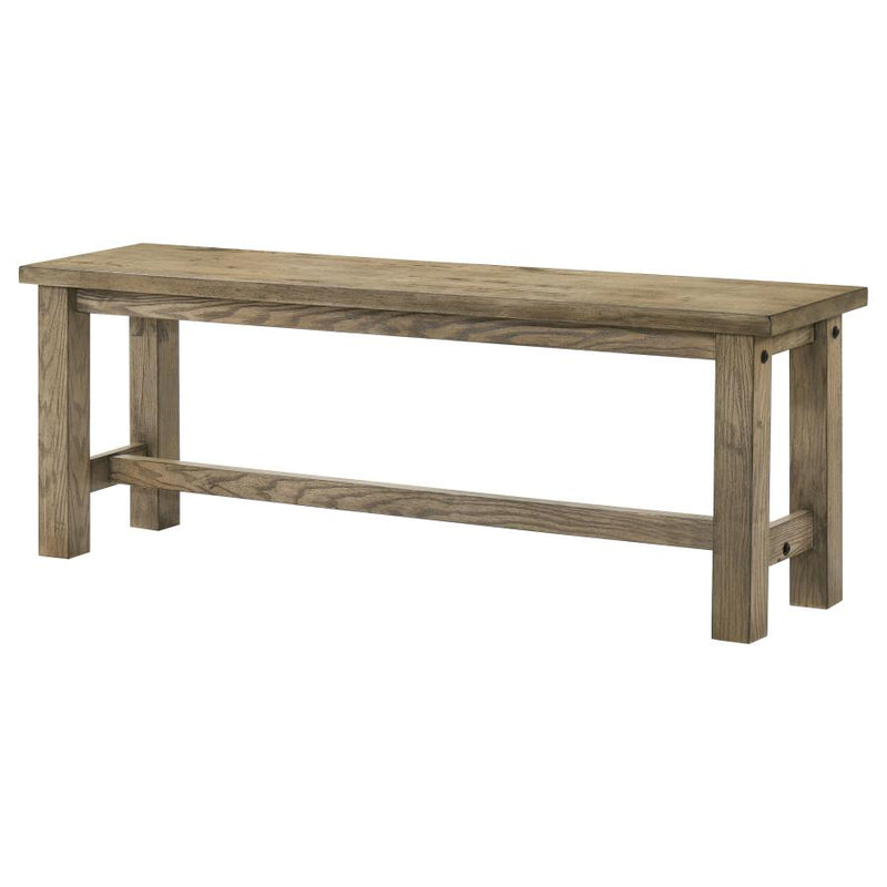 Cardova 51-inch Solid Wood Dining Bench Vineyard Oak-zoom-