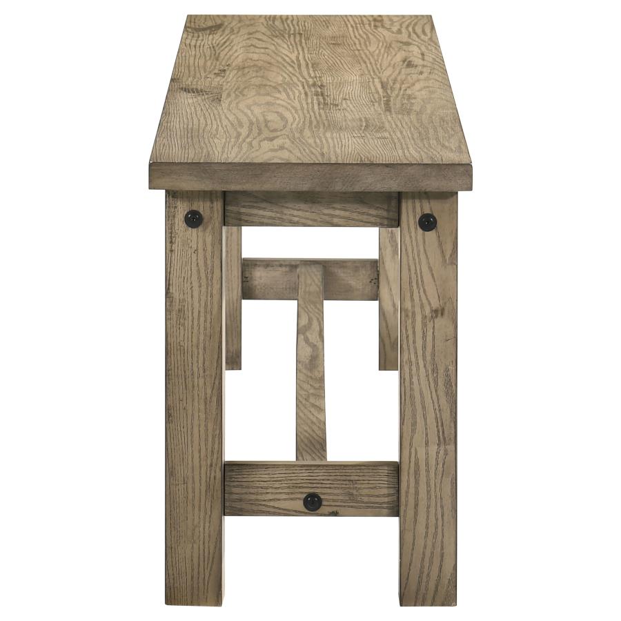 Cardova 51-inch Solid Wood Dining Bench Vineyard Oak-5
