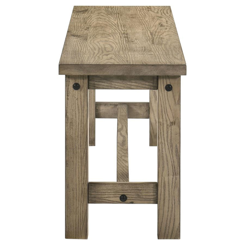 Cardova 51-inch Solid Wood Dining Bench Vineyard Oak-zoom-