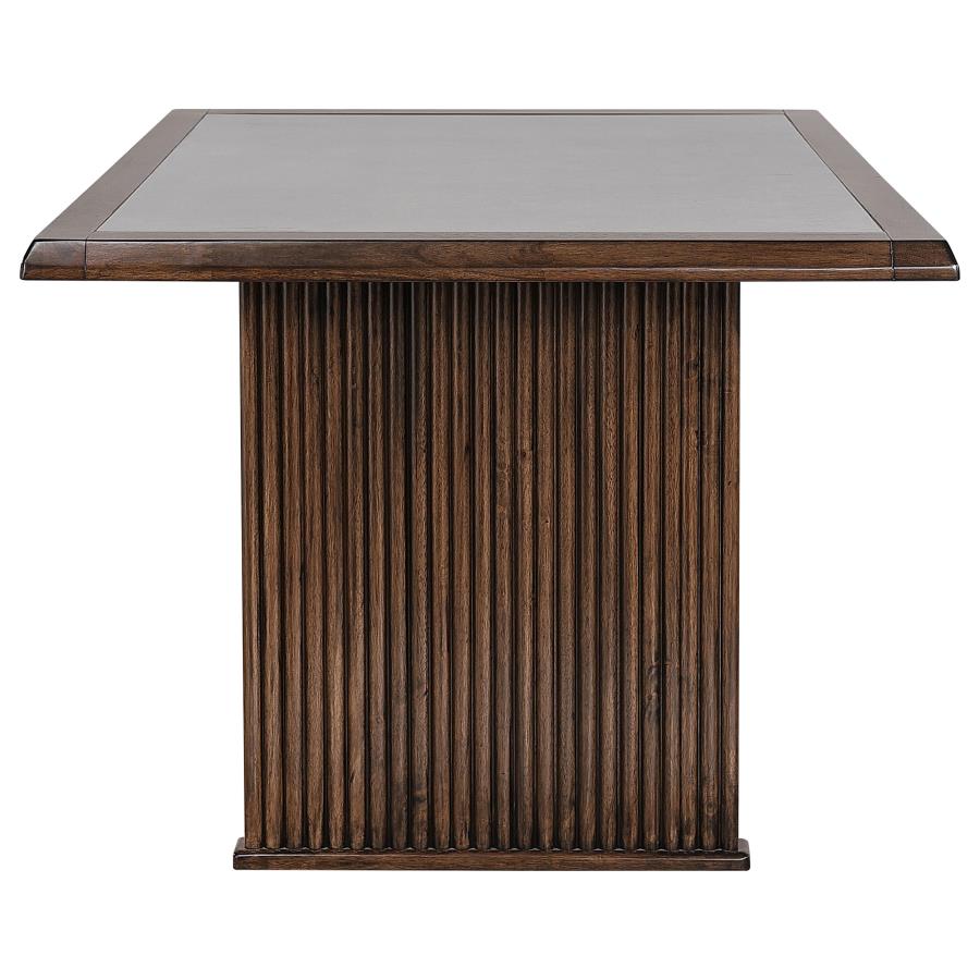 Sherwood 7-piece Rectangular Dining Table Set Brown-5