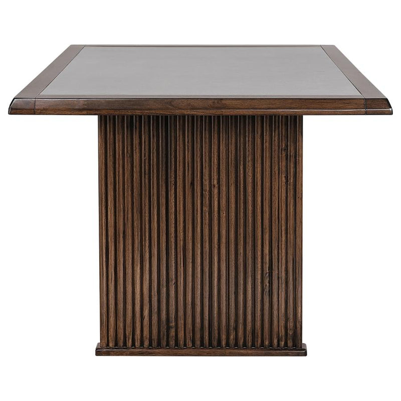 Sherwood 7-piece Rectangular Dining Table Set Brown-zoom-