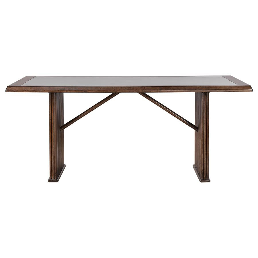Sherwood 72-inch Rectangular Dining Table Brown-zoom-3