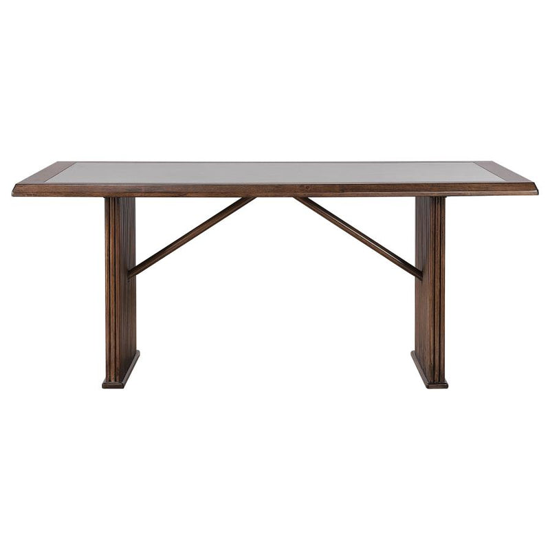 Sherwood 72-inch Rectangular Dining Table Brown-zoom-