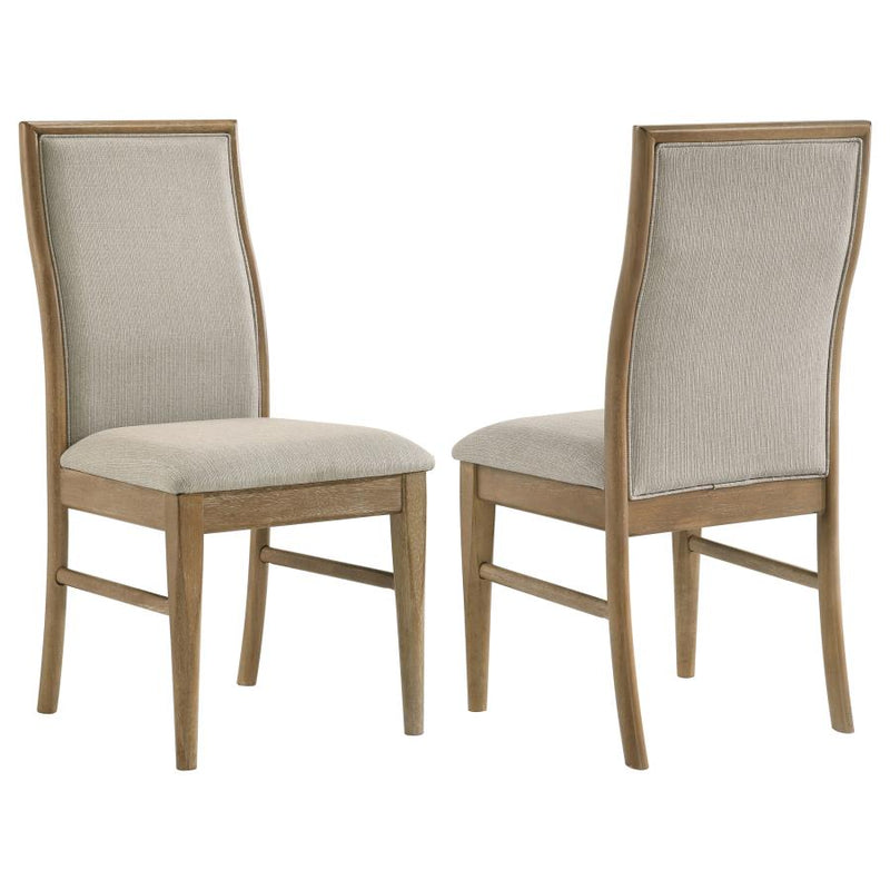 Adina Upholstered Dining Side Chair Barley (Set of 2)-zoom-