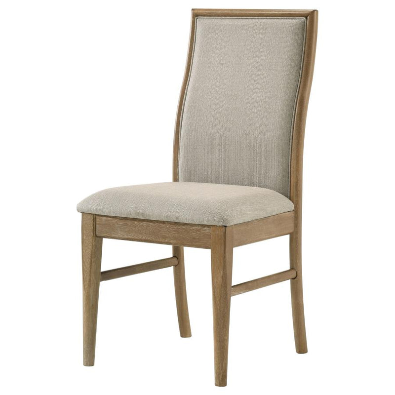 Adina Upholstered Dining Side Chair Barley (Set of 2)-zoom-
