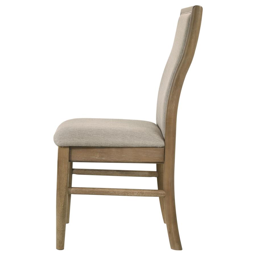 Adina Upholstered Dining Side Chair Barley (Set of 2)-zoom-6