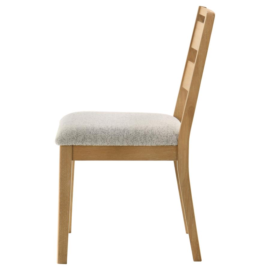 Duncan Ladder Back Dining Side Chair Washed Oak (Set of 2)-zoom-6