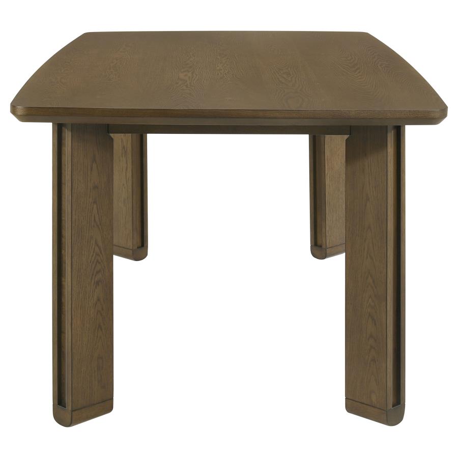 Ottowa 7-piece Rectangular Wood Dining Room Table Set Brown-5
