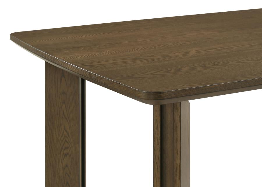 Ottowa 7-piece Rectangular Wood Dining Room Table Set Brown-9