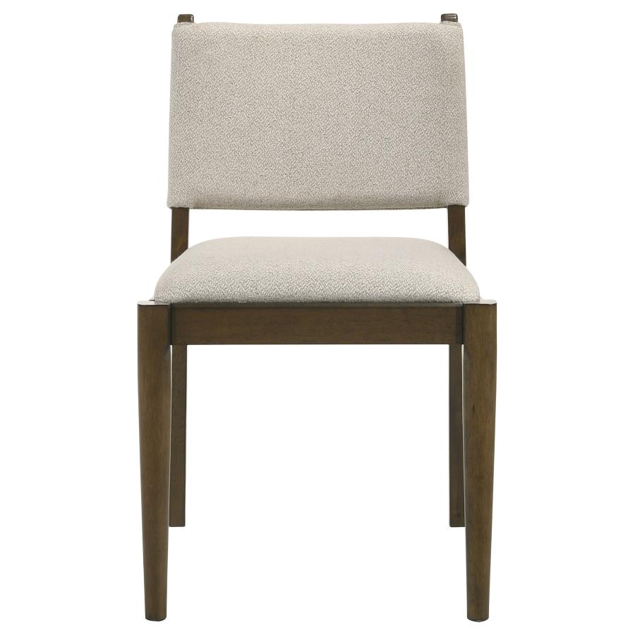 Ottowa Upholstered Dining Side Chair Brown (Set of 2)-4
