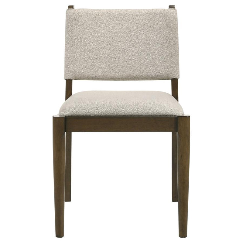 Ottowa Upholstered Dining Side Chair Brown (Set of 2)-zoom-