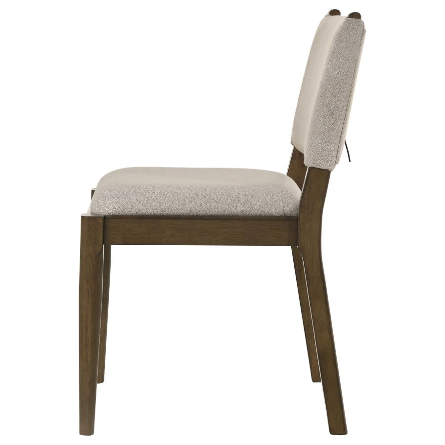 Ottowa Upholstered Dining Side Chair Brown (Set of 2)-6
