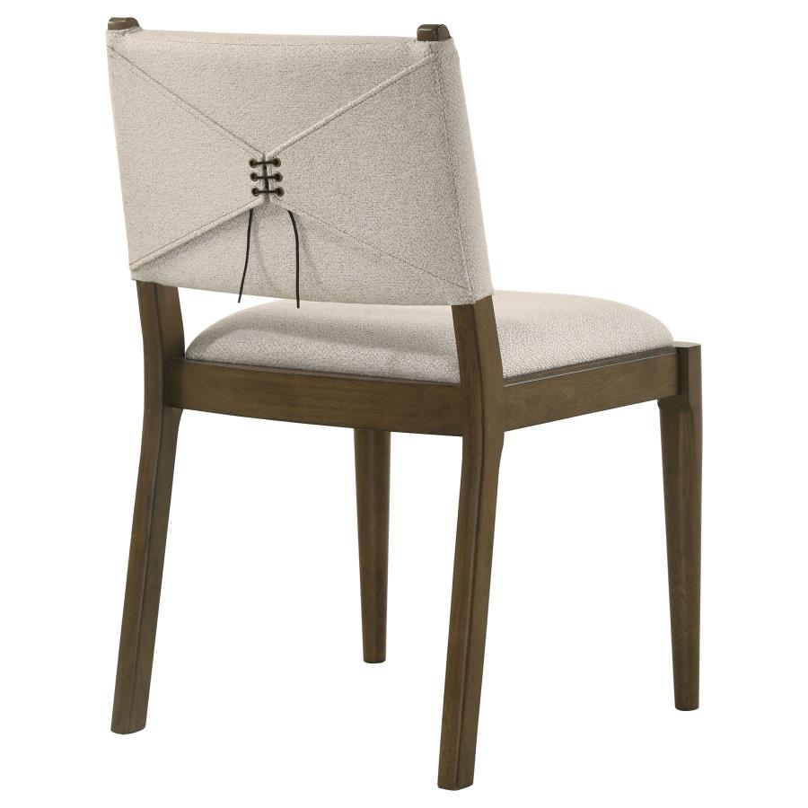 Ottowa Upholstered Dining Side Chair Brown (Set of 2)-8