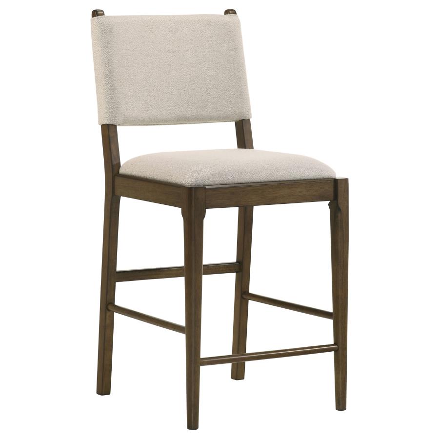Ottowa 5-piece Round Counter Height Dining Room Set Brown-6