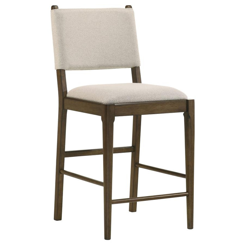 Ottowa Upholstered Counter Side Chair Brown (Set of 2)-zoom-