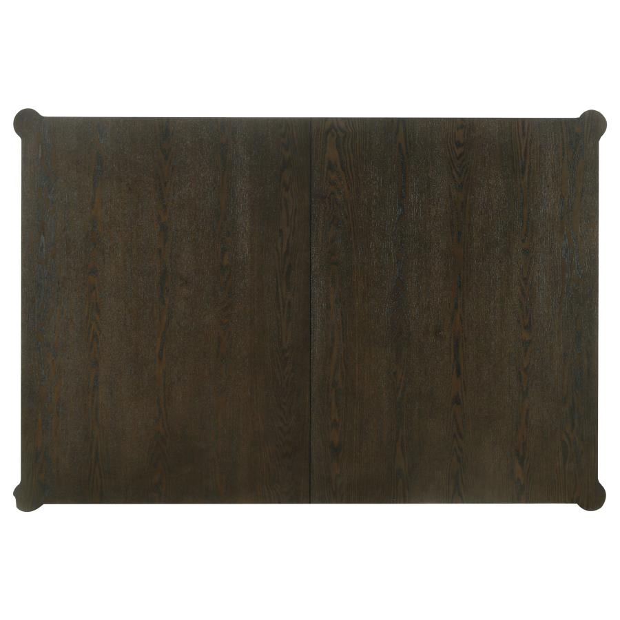 Reseda 81-inch Extension Leaf Dining Table Ash Brown-zoom-10