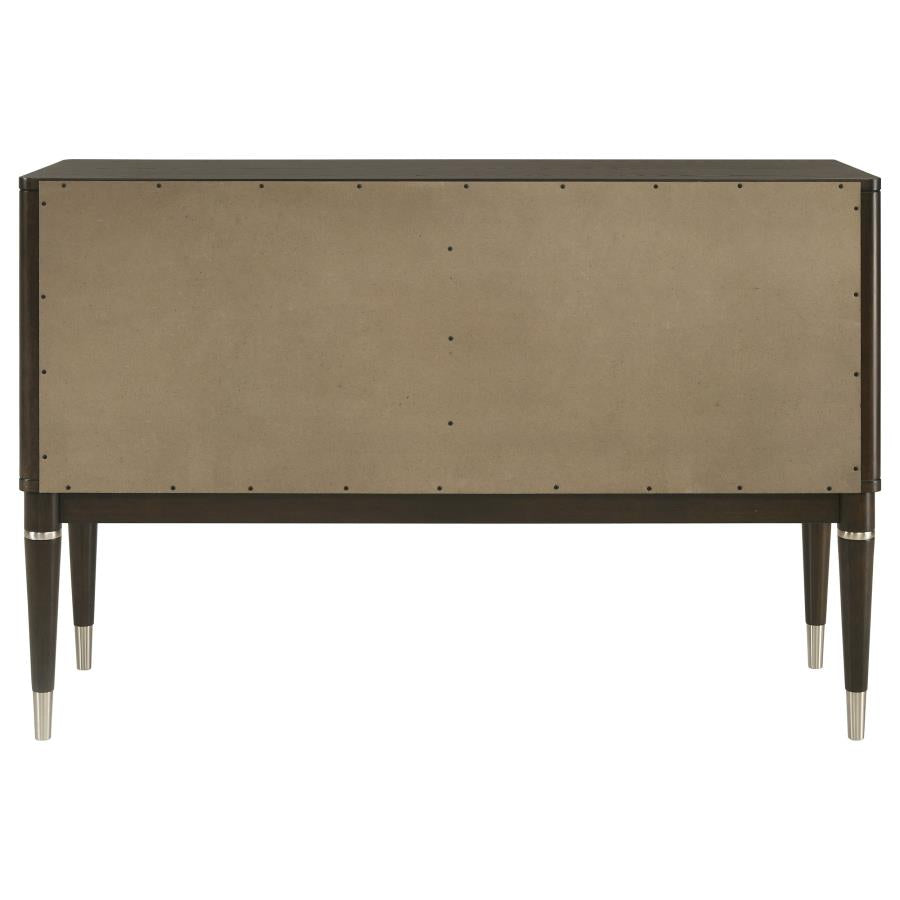 Reseda 4-door Dining Sideboard Server with Shelves Ash Brown-8