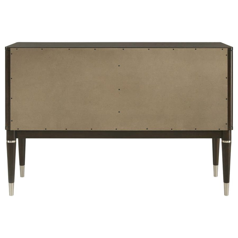 Reseda 4-door Dining Sideboard Server with Shelves Ash Brown-zoom-