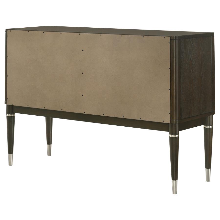 Reseda 4-door Dining Sideboard Server with Shelves Ash Brown-zoom-9