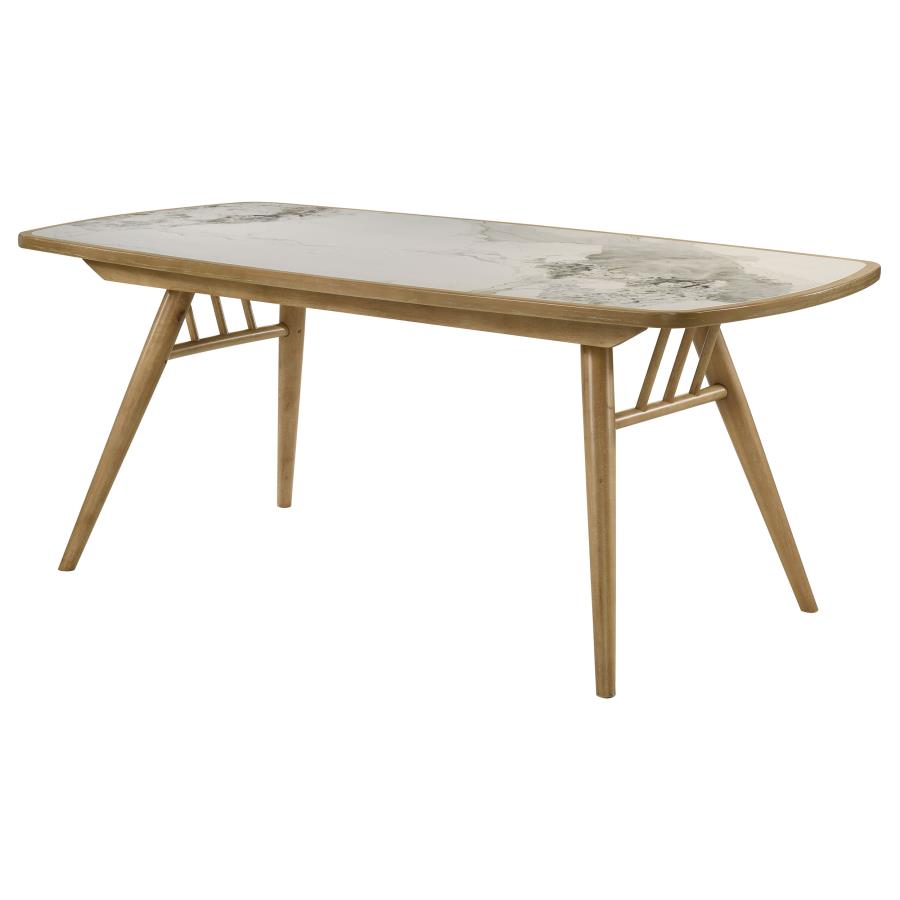 Croyden 73-inch Rectangular Dining Table Weathered Natural-zoom-4