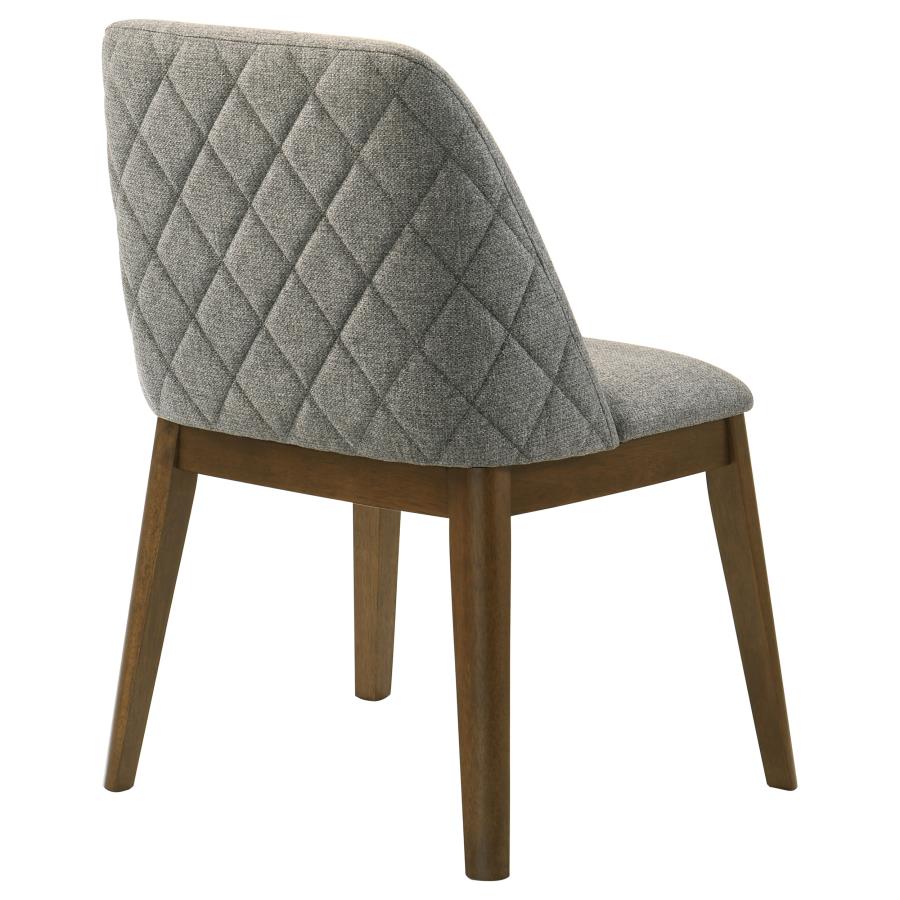 Franklin Upholstered Dining Side Chair Grey (Set of 2)-zoom-8