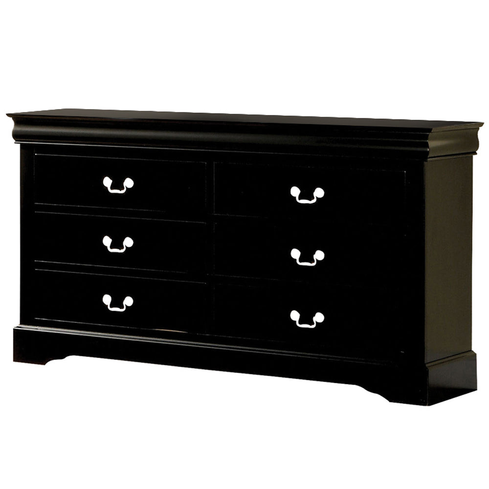 ACME Louis Philippe III Dresser – angle view – Lusso Furniture Miami