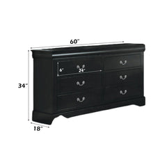 ACME Louis Philippe III Dresser – close-up – Lusso Furniture Miami