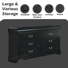 ACME Louis Philippe III Dresser – alternate view – Lusso Furniture Miami