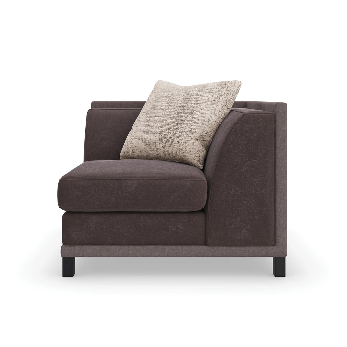 Caracole Tuxedo Sectional Components – view 28 – Lusso Furniture Miami