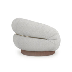 Caracole Smoosh Accent Chair – room setting – Lusso Furniture Miami