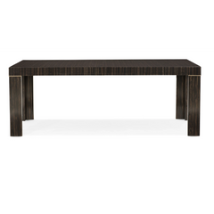 Caracole Edge Dining Table – front view – Lusso Furniture Miami