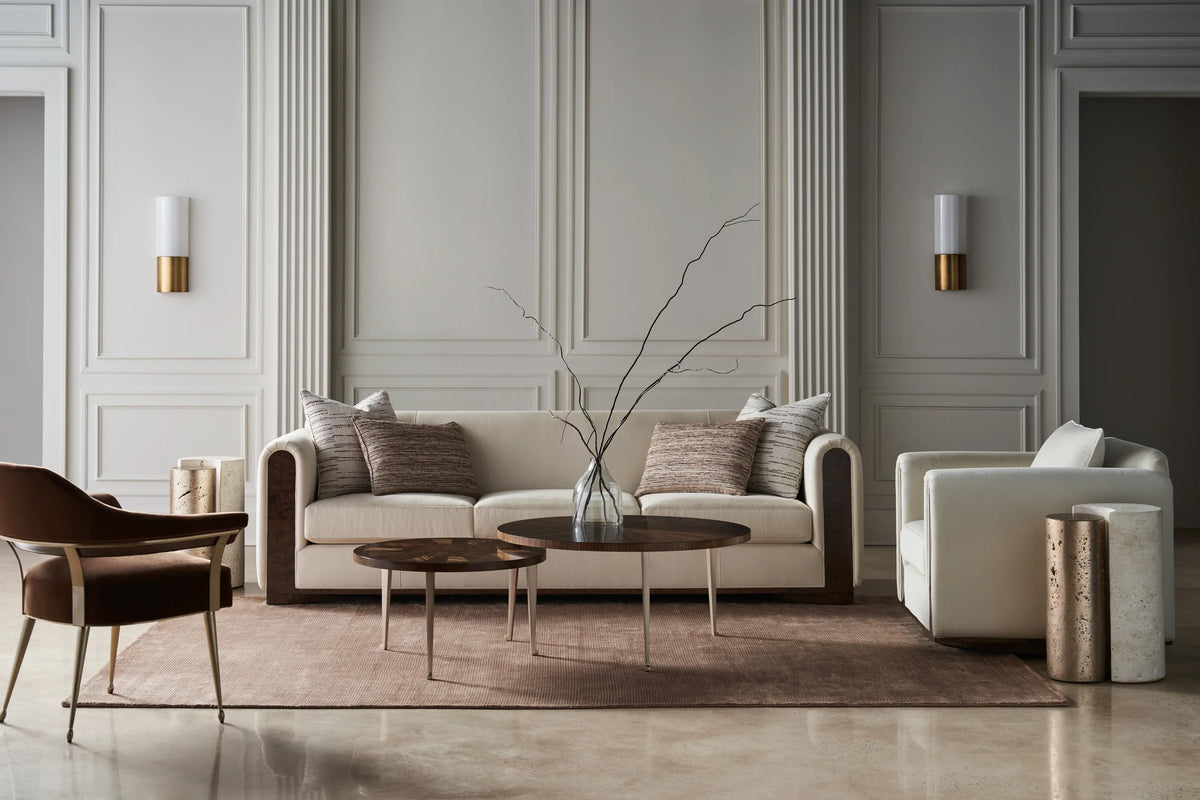 Caracole Louisette Chair – angle view – Lusso Furniture Miami