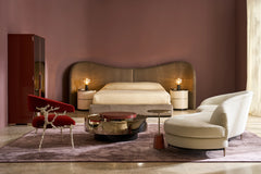 Caracole Clio Bed – top view – Lusso Furniture Miami