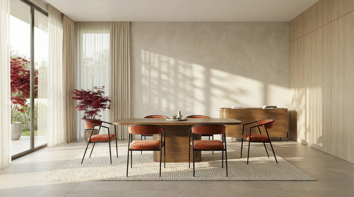 Caracole Atom Dining Table – alternate view – Lusso Furniture Miami