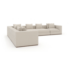 Caracole Bello Sectional – close-up – Lusso Furniture Miami