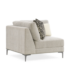 Caracole Repetition Corner Sectional – side view – Lusso Furniture Miami