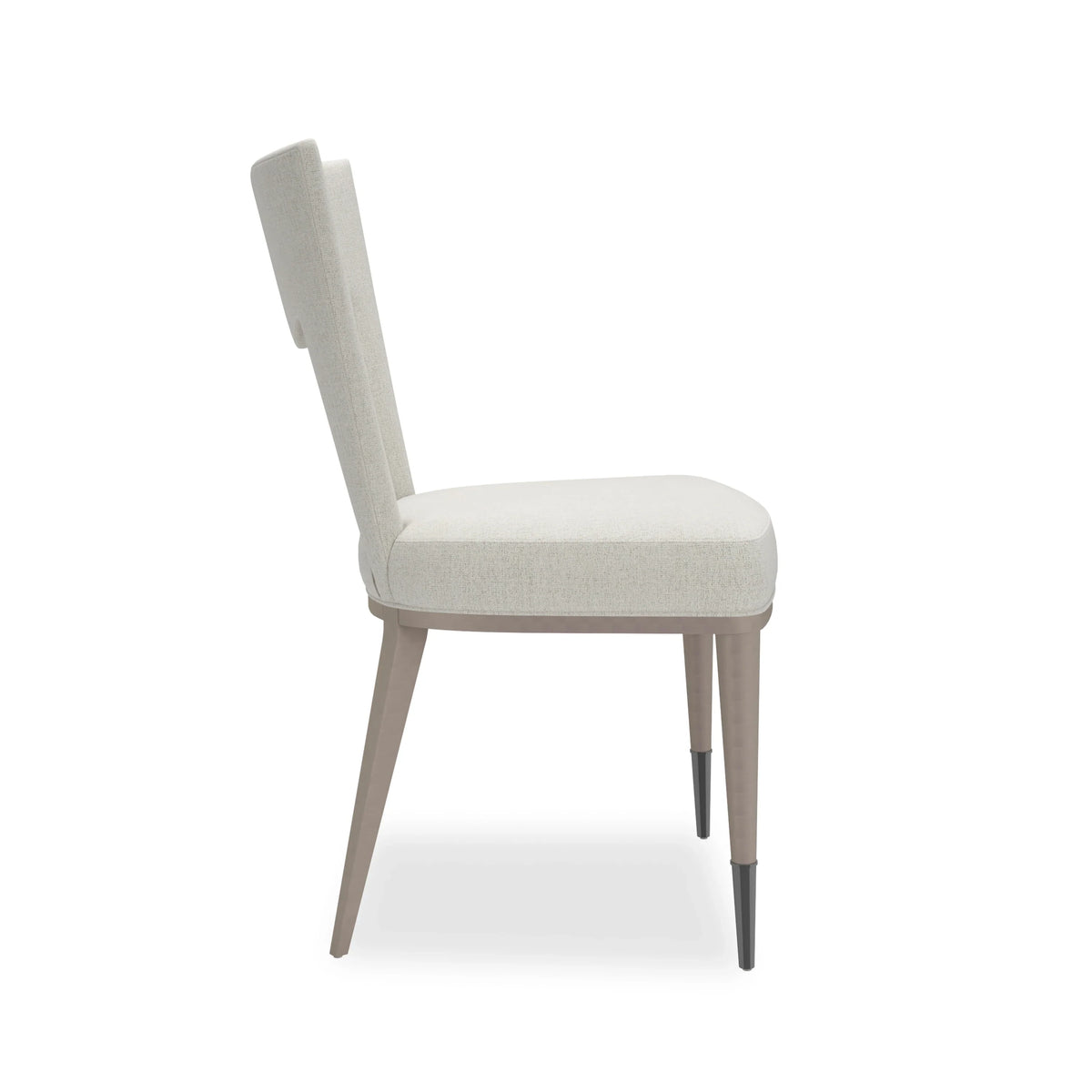 Caracole Strata Dining Chair – side view – Lusso Furniture Miami