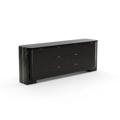 Caracole Overlap Sideboard – close-up – Lusso Furniture Miami