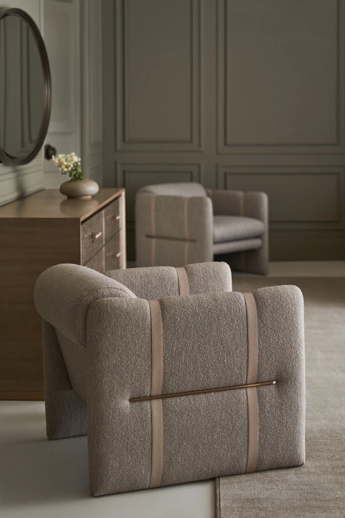 Caracole Hang Up Dresser – side view – Lusso Furniture Miami
