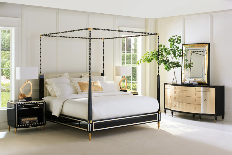 Caracole Couturier Canopy Bed-zoom-