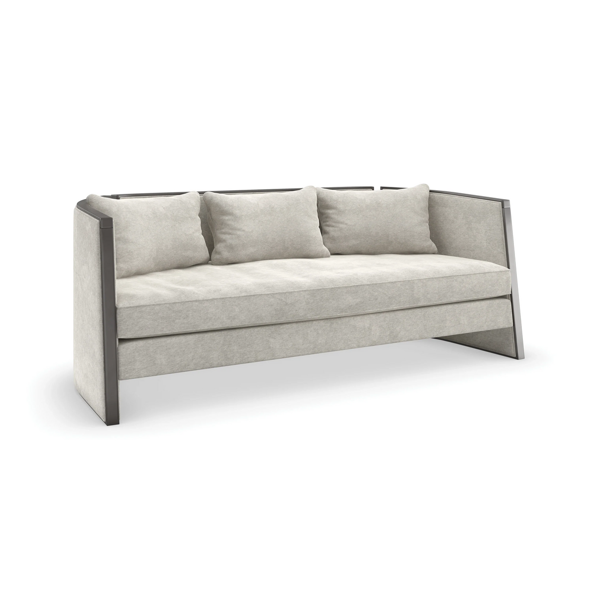 Caracole Cut Away Sofa – back view – Lusso Furniture Miami