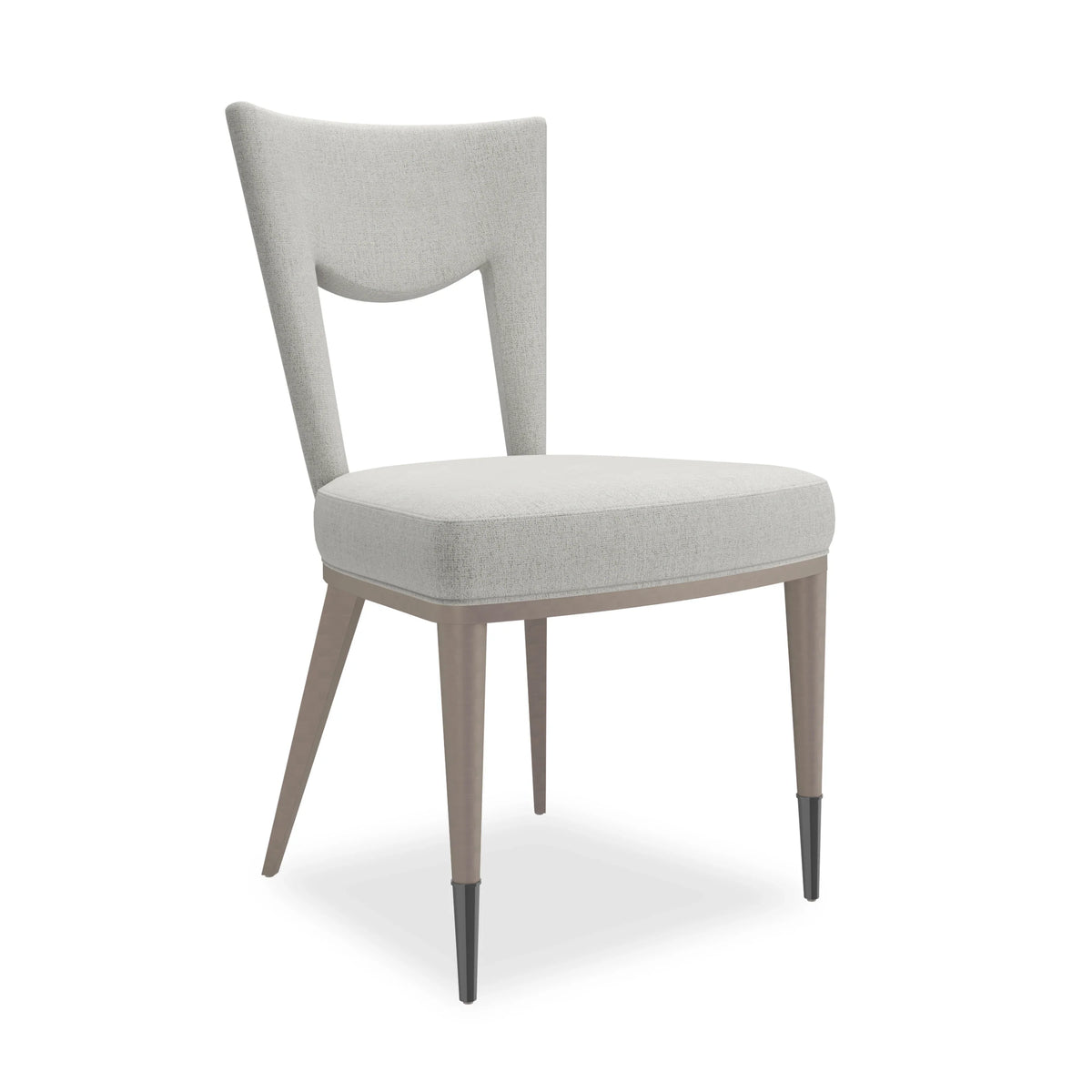 Caracole Strata Dining Chair – angle view – Lusso Furniture Miami
