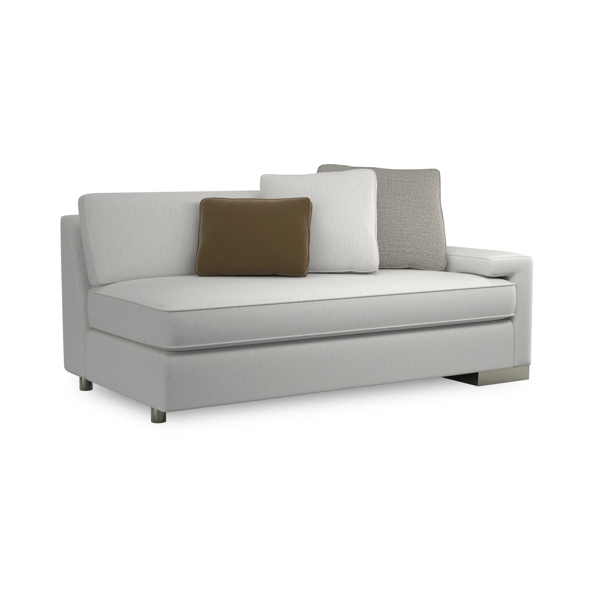 Caracole Shelfish Sectional Components – alternate view – Lusso Furniture Miami
